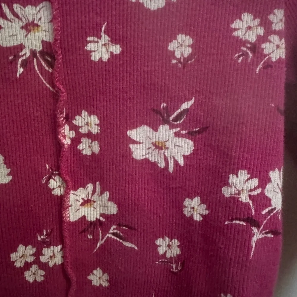 Baby Gap 2T Girls Floral Long Sleeve Top Blouse